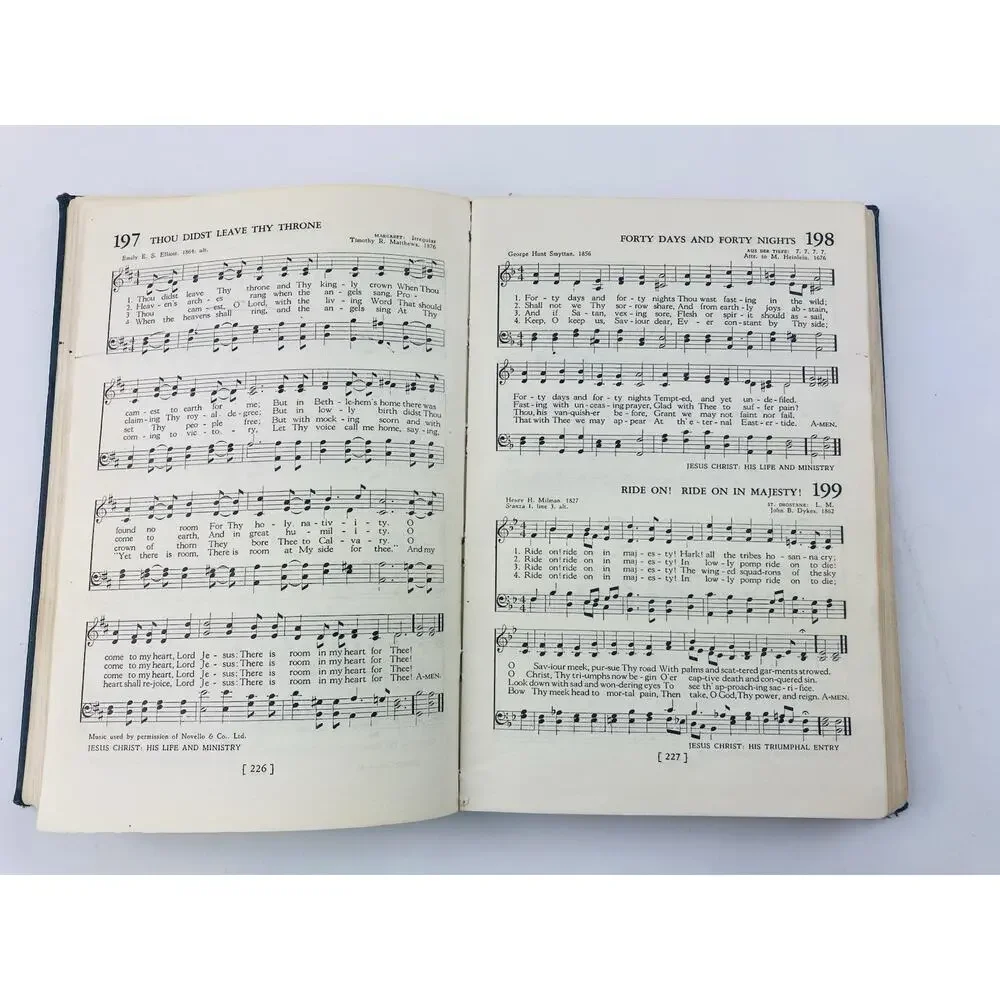 Vintage Armed Forces Hymnal - Catholic Protestant - Picture 5 of 13
